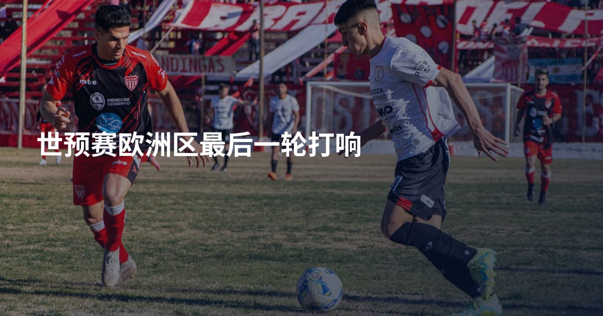世预赛欧洲区最后一轮打响