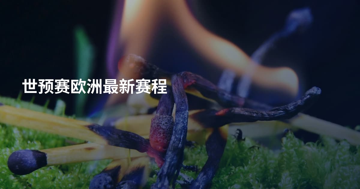 世预赛欧洲最新赛程