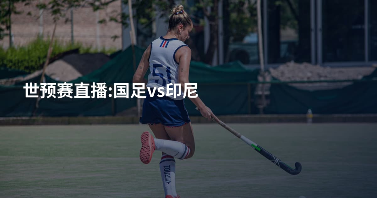 世预赛直播:国足vs印尼