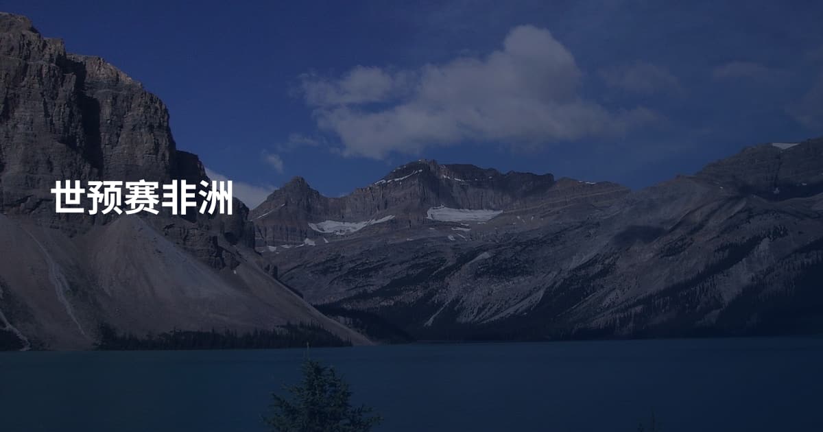 世预赛非洲