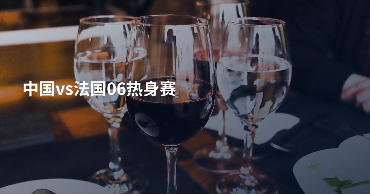 中国vs法国06热身赛