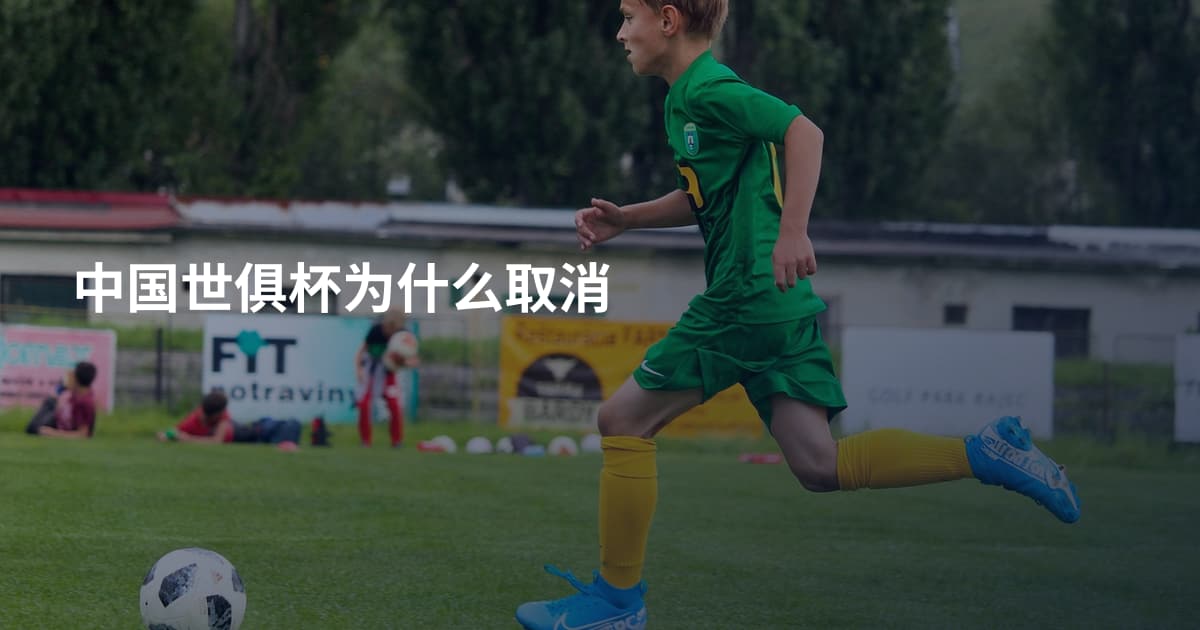 中国世俱杯为什么取消