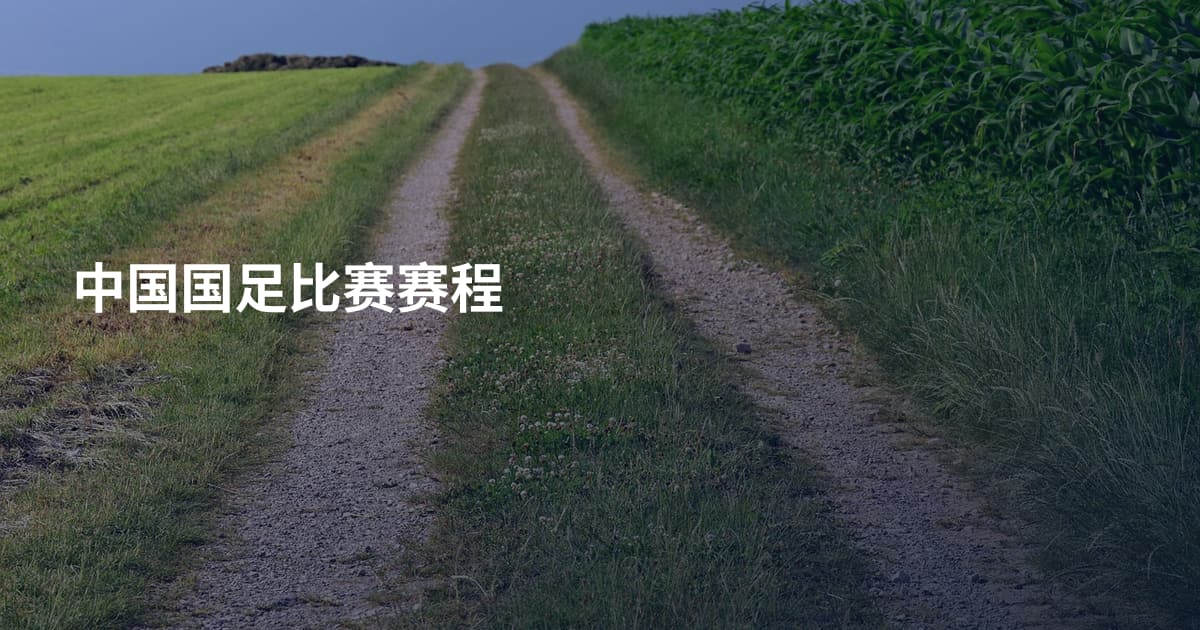 中国国足比赛赛程