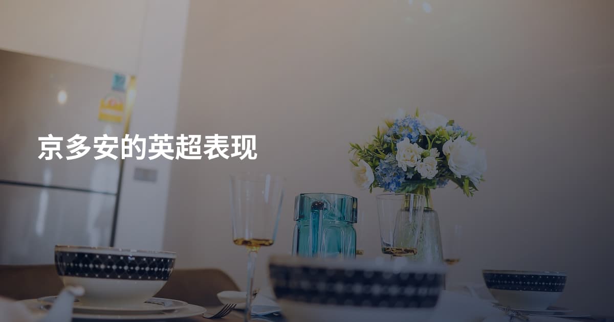 京多安的英超表现