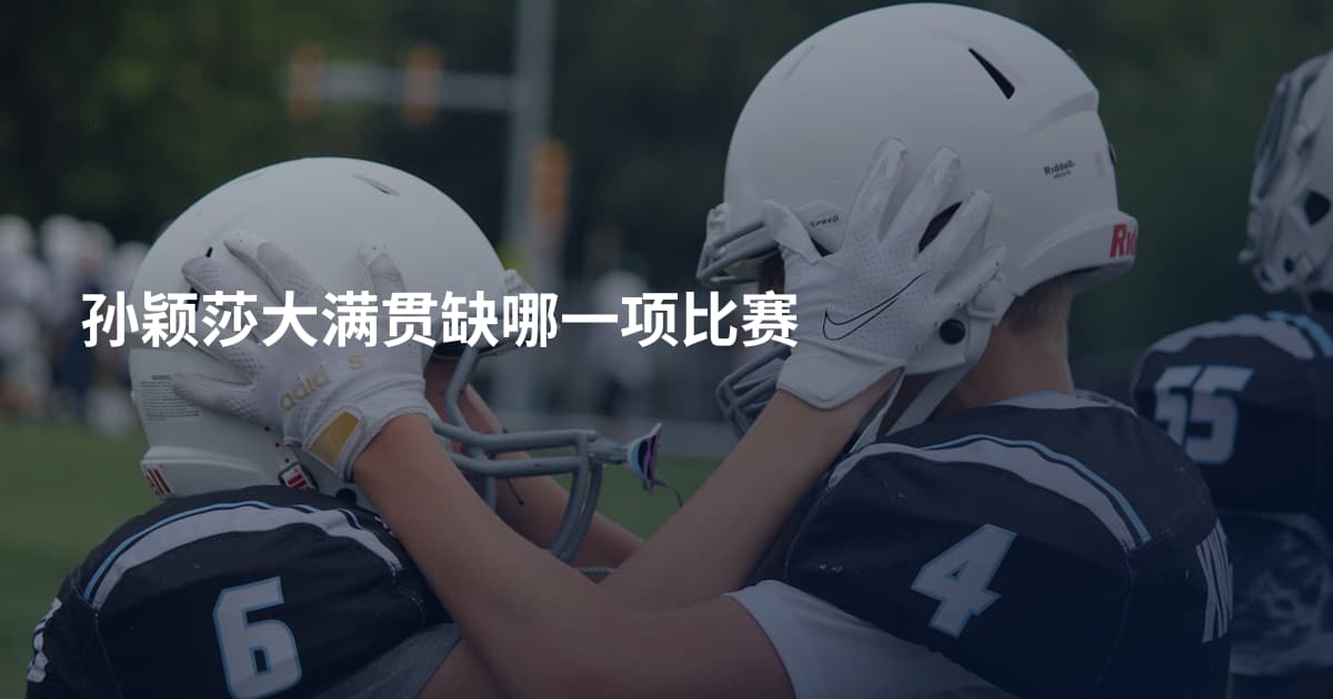 孙颖莎大满贯缺哪一项比赛