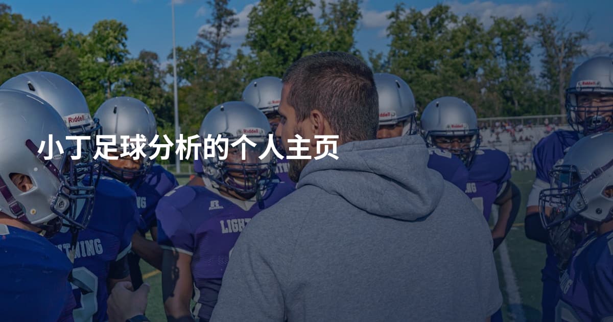 小丁足球分析的个人主页