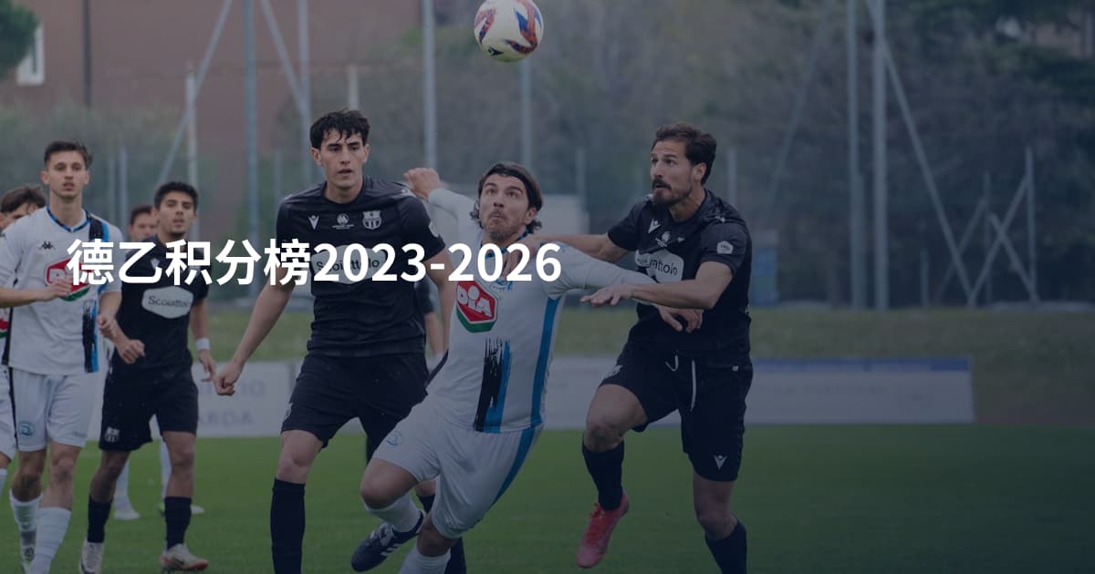 德乙积分榜2023-2026