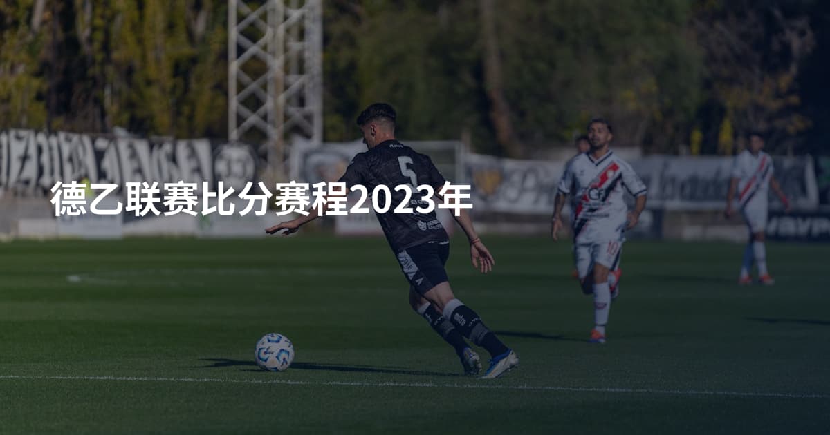 德乙联赛比分赛程2023年