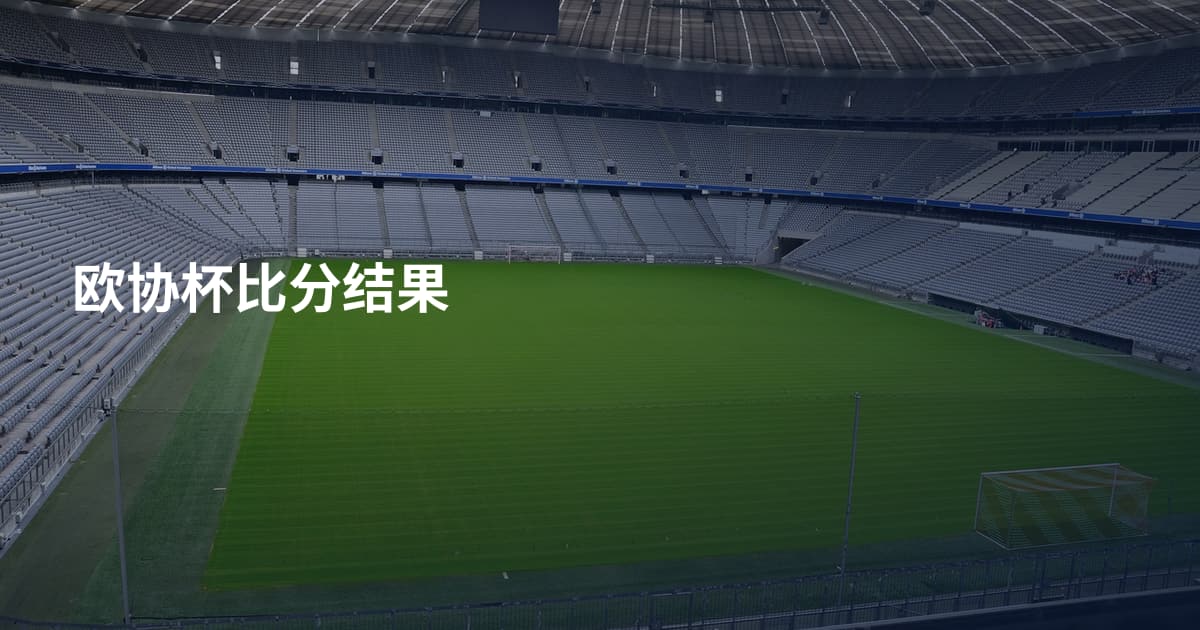 欧协杯比分结果