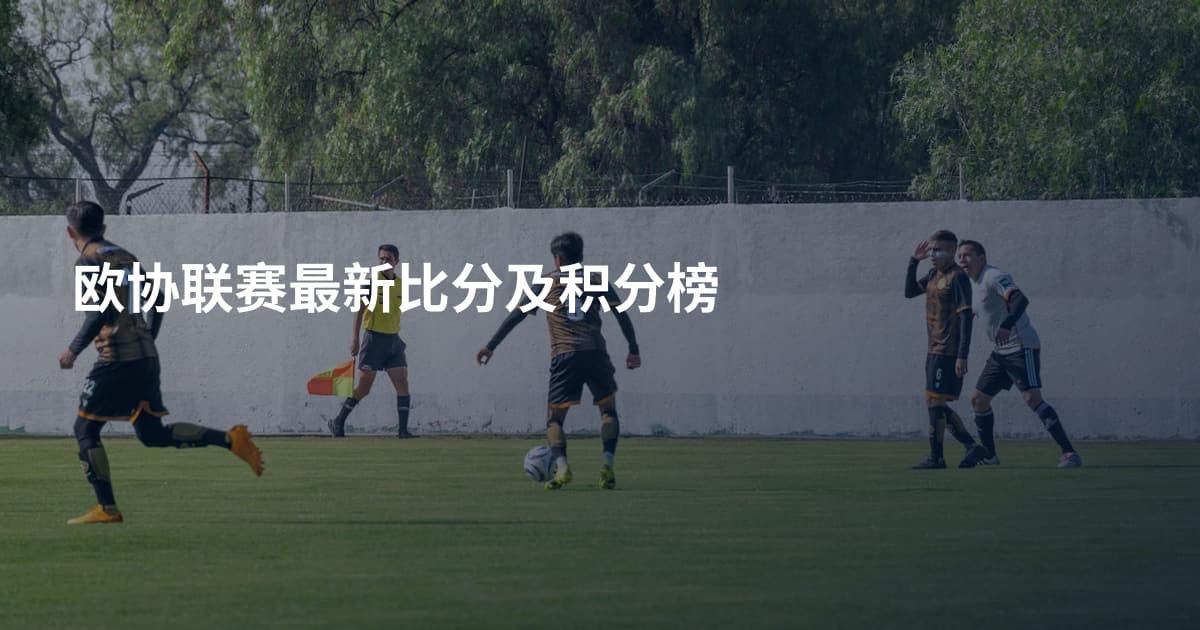 欧协联赛最新比分及积分榜