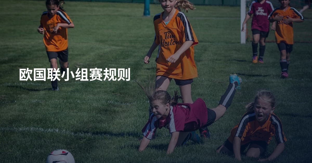 欧国联小组赛规则