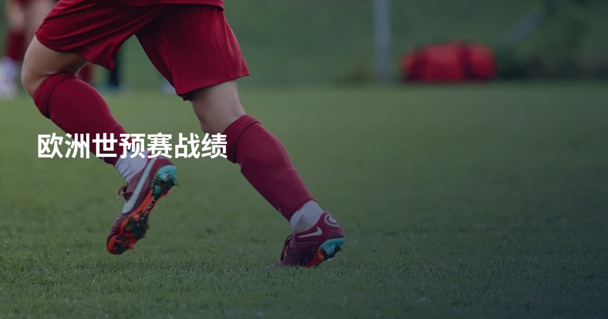 欧洲世预赛战绩