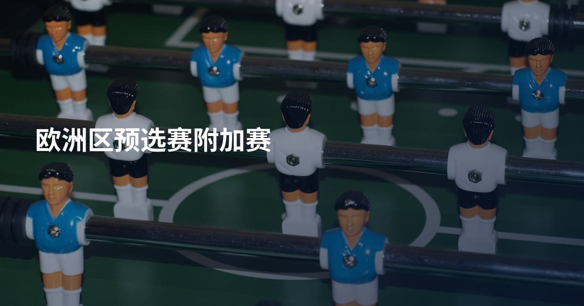 欧洲区预选赛附加赛