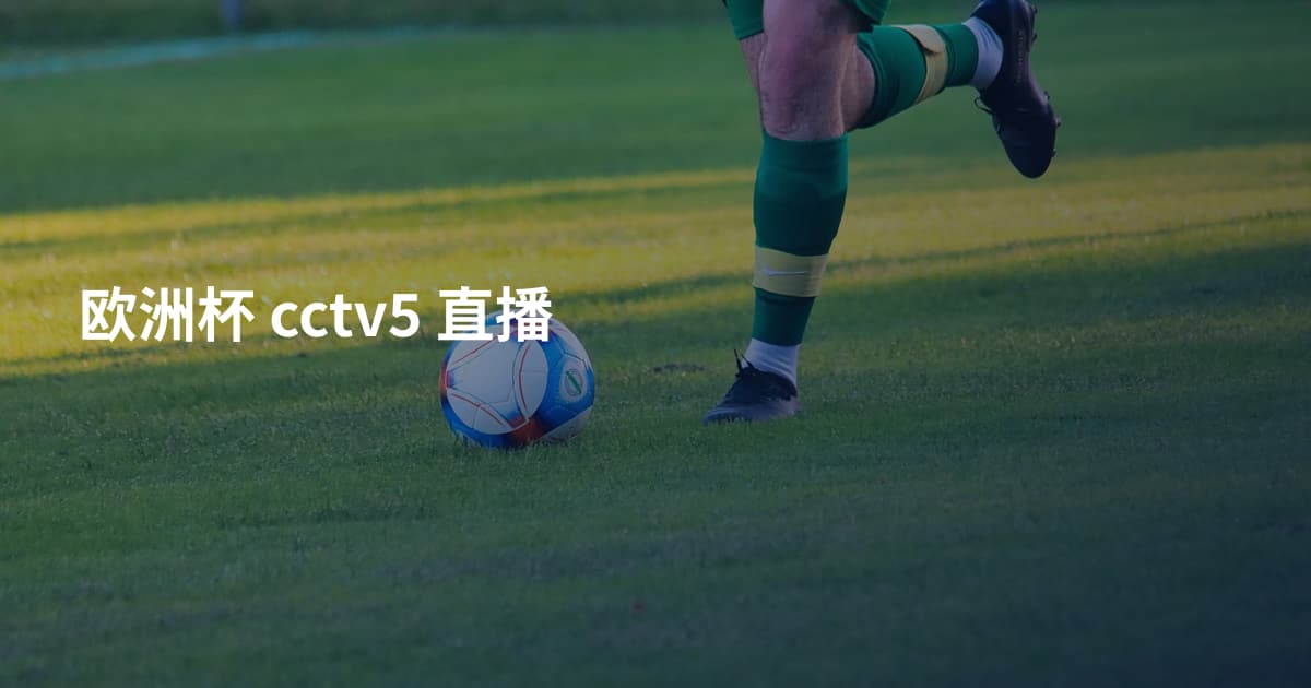 欧洲杯 cctv5 直播