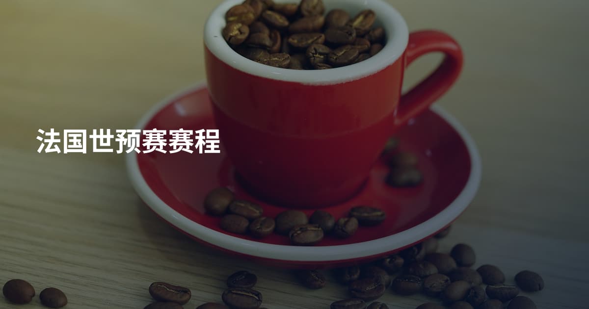 法国世预赛赛程