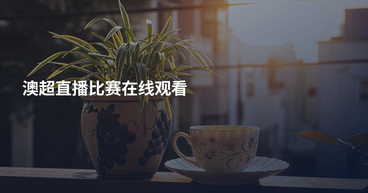 澳超直播比赛在线观看