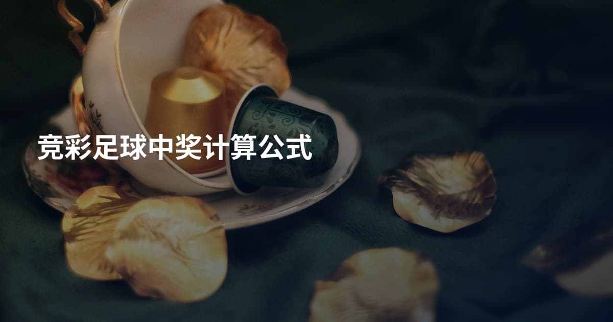 竞彩足球中奖计算公式