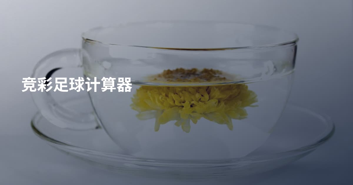 竞彩足球计算器