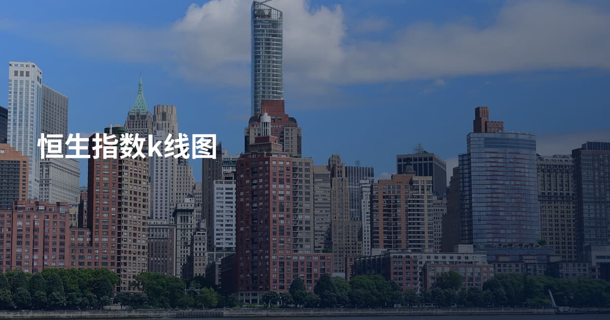 恒生指数k线图