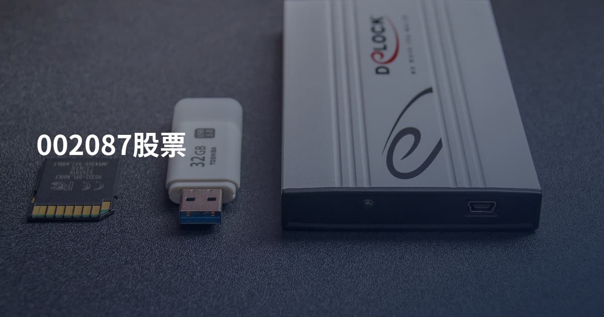 002087股票