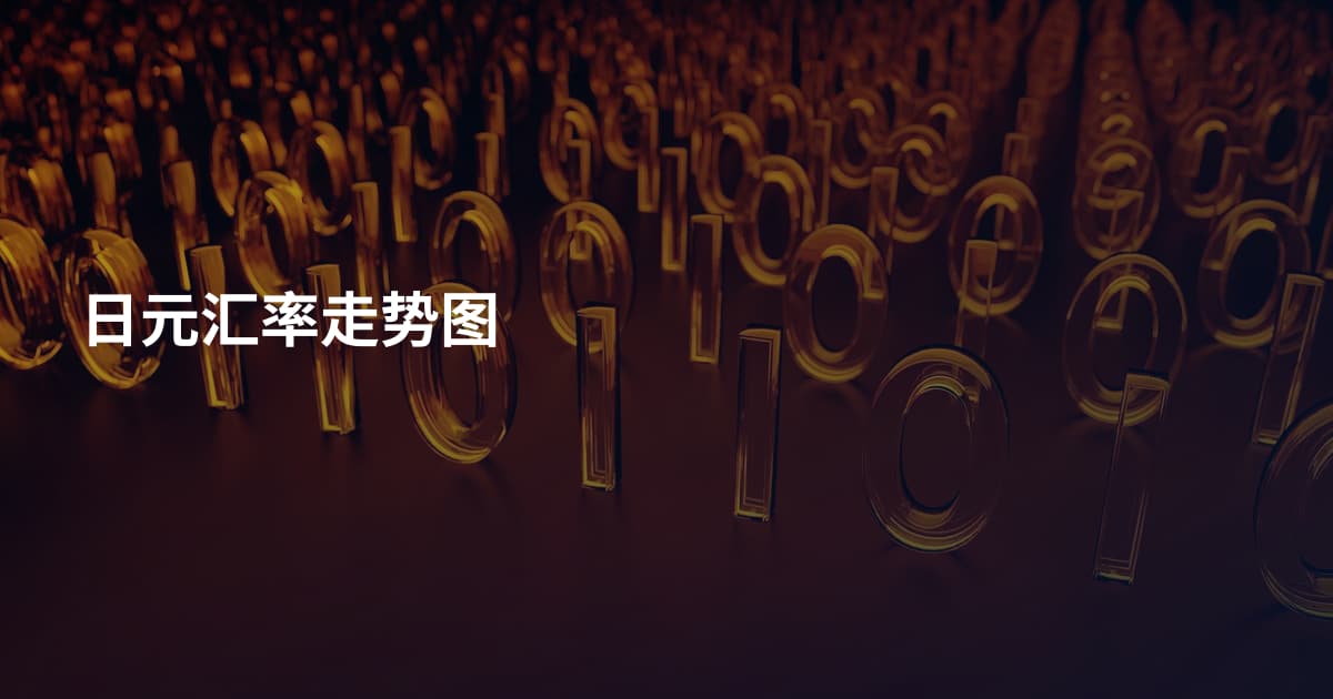 日元汇率走势图