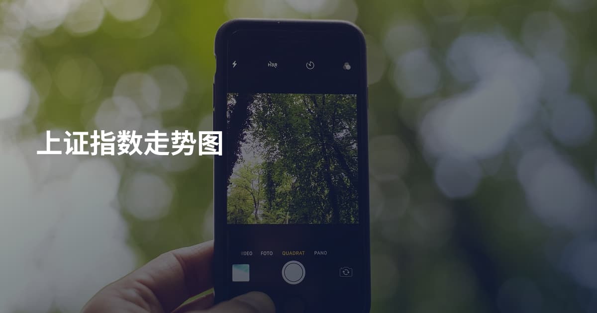 上证指数走势图