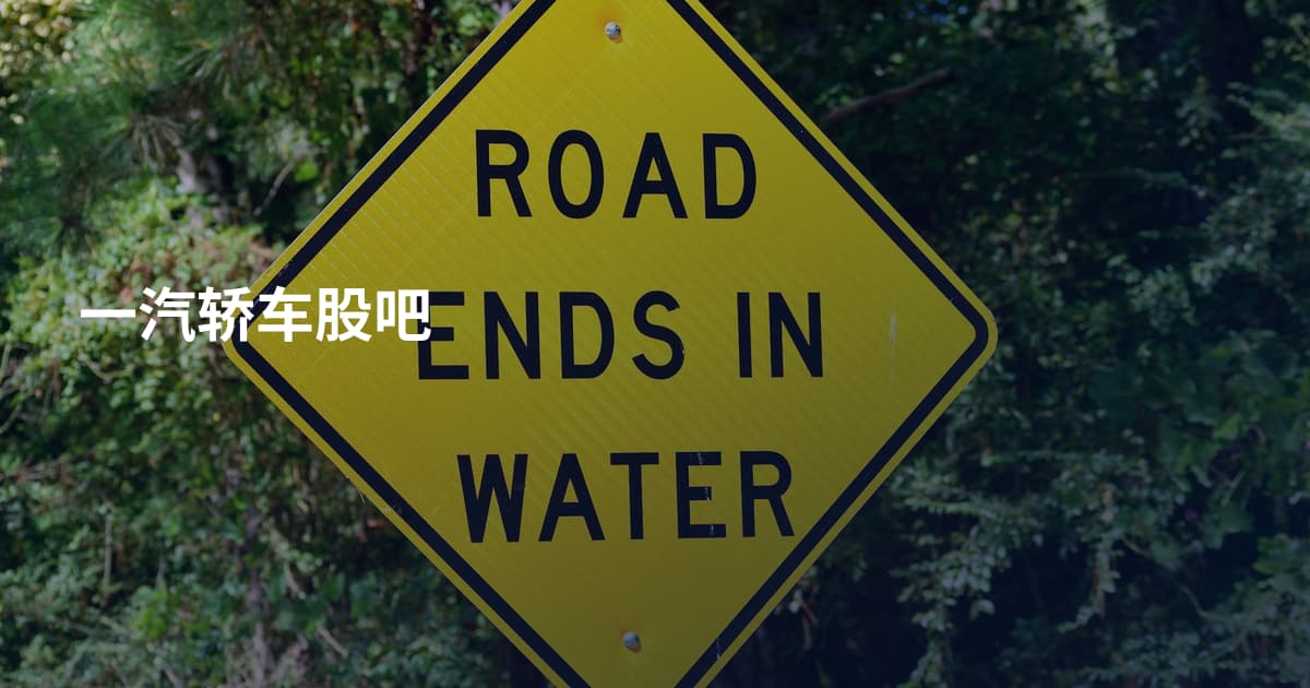 一汽轿车股吧