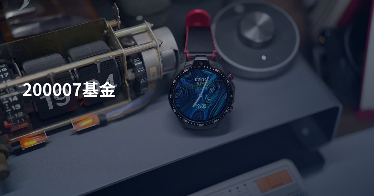 200007基金