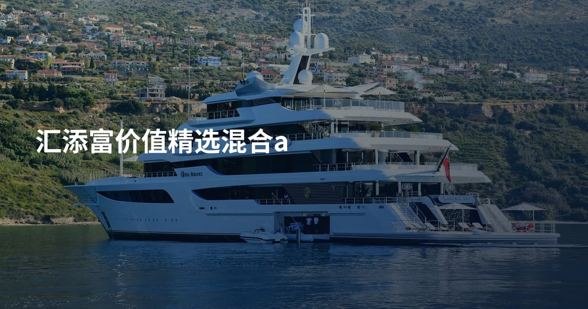 汇添富价值精选混合a