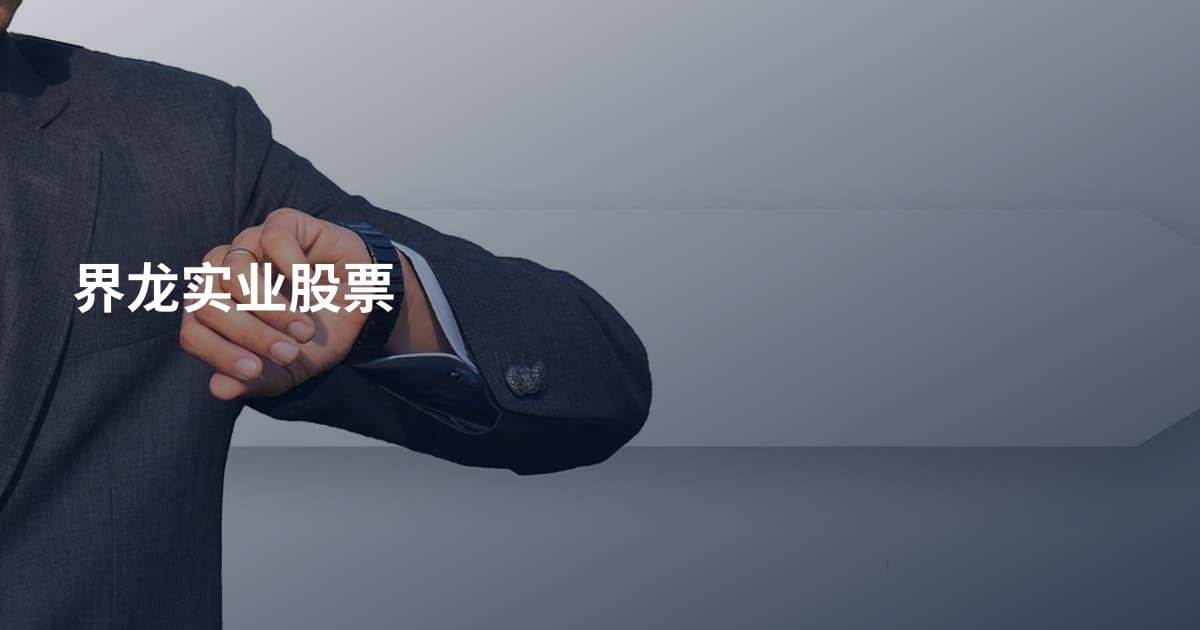 界龙实业股票