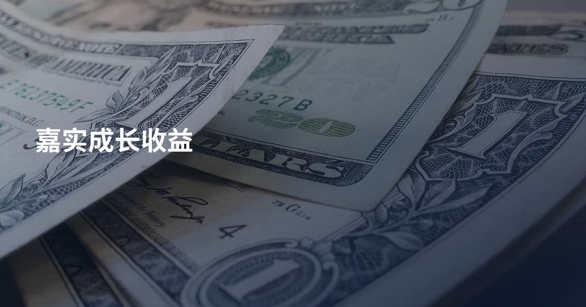 嘉实成长收益