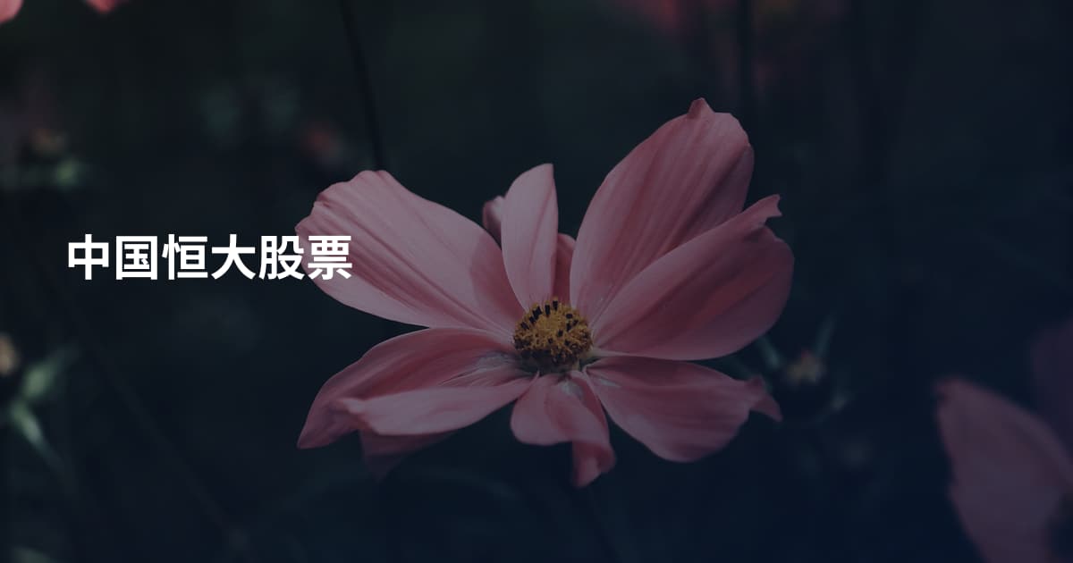 中国恒大股票