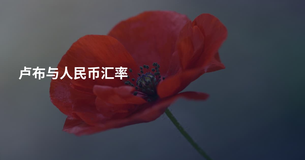 卢布与人民币汇率