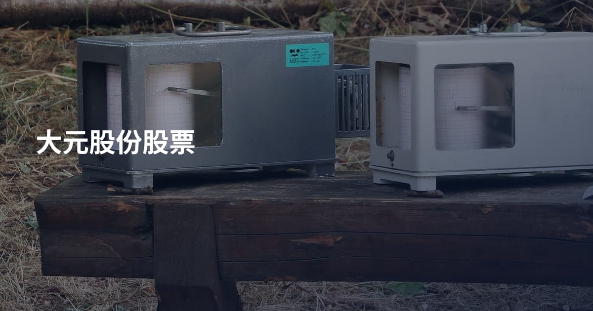 大元股份股票