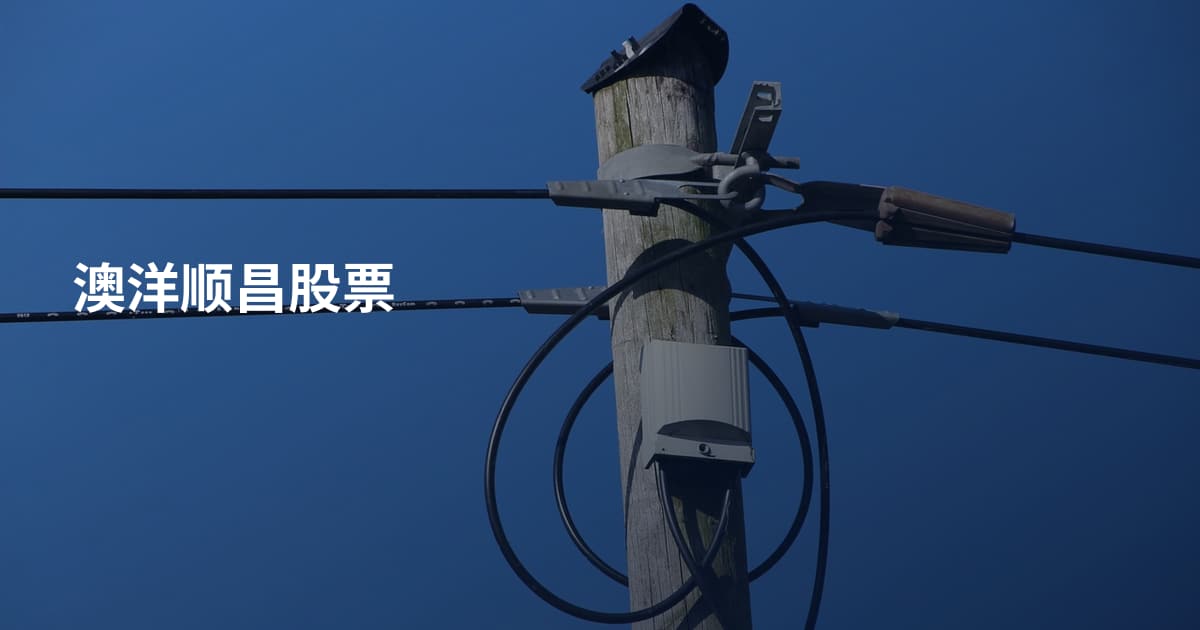 澳洋顺昌股票