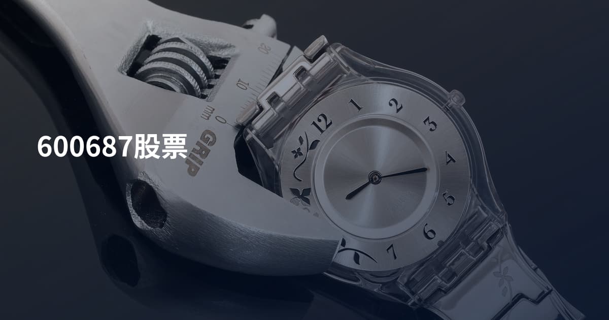 600687股票