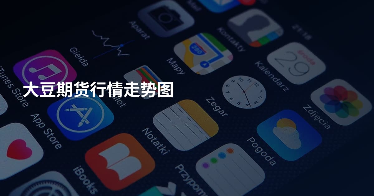大豆期货行情走势图