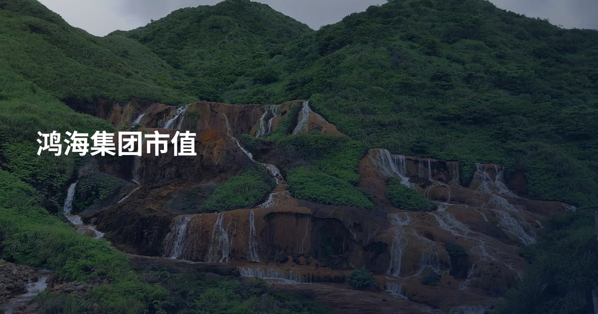 鸿海集团市值