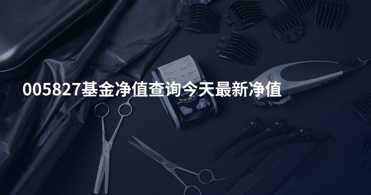 005827基金净值查询今天最新净值