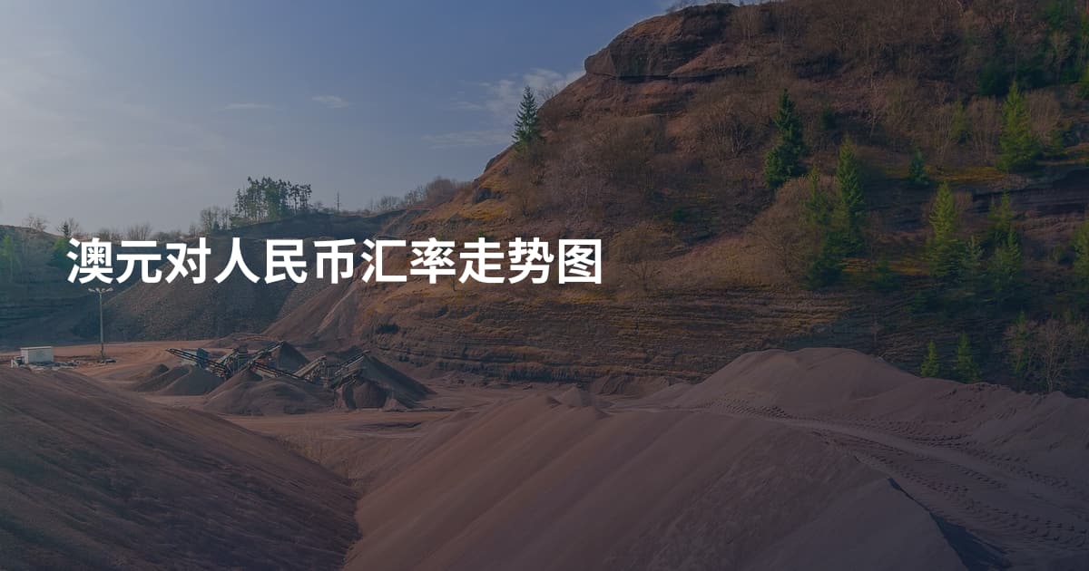 澳元对人民币汇率走势图