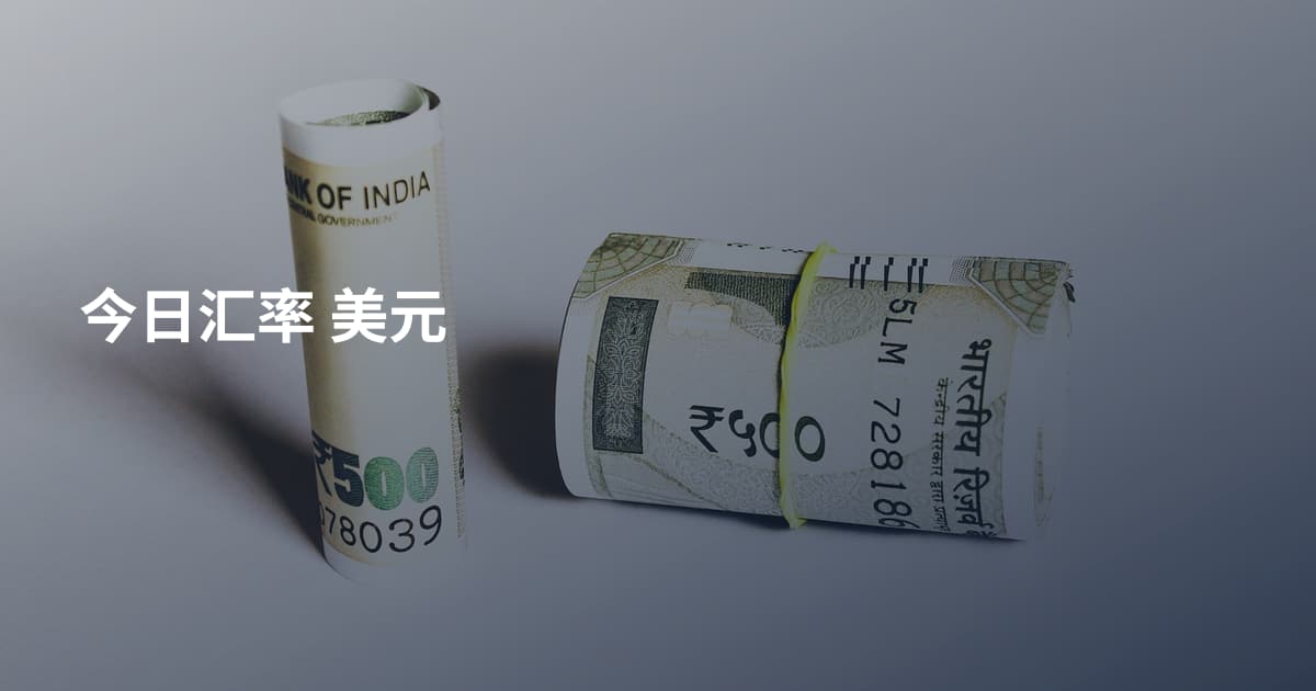 今日汇率 美元