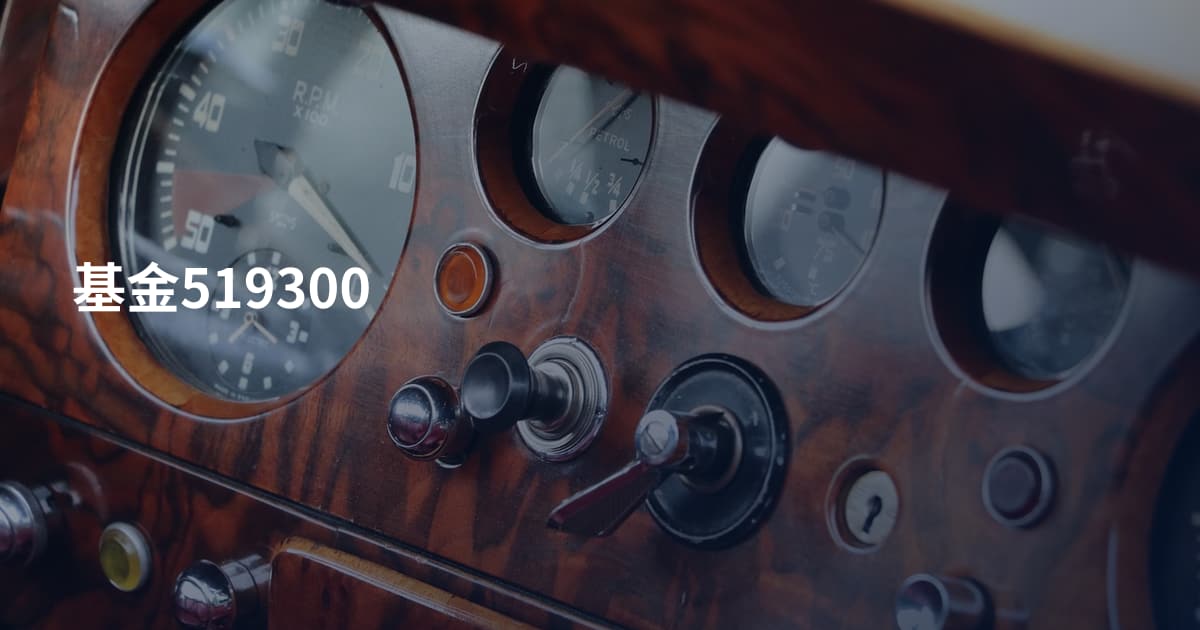 基金519300
