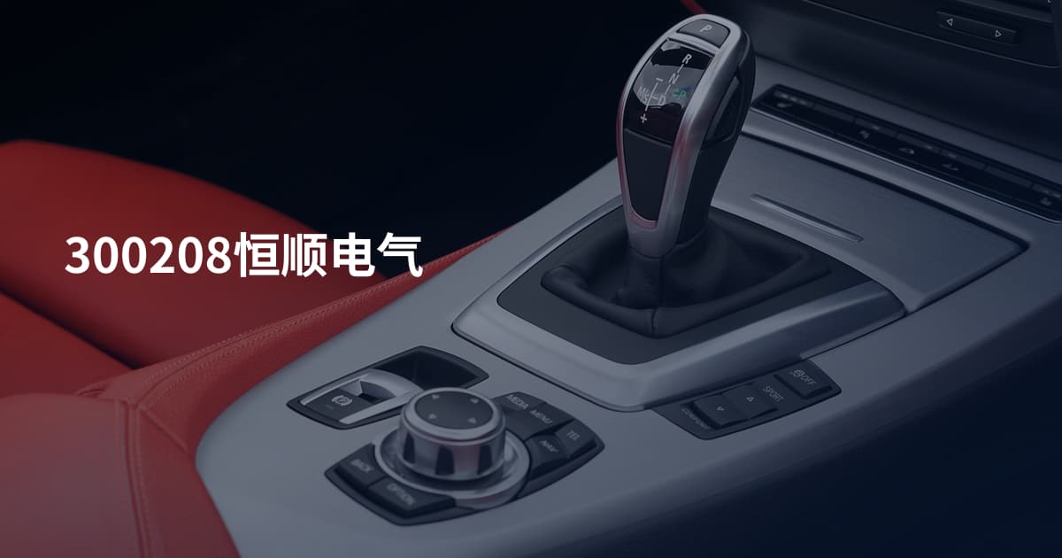 300208恒顺电气