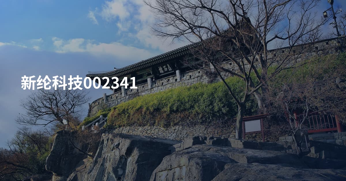 新纶科技002341