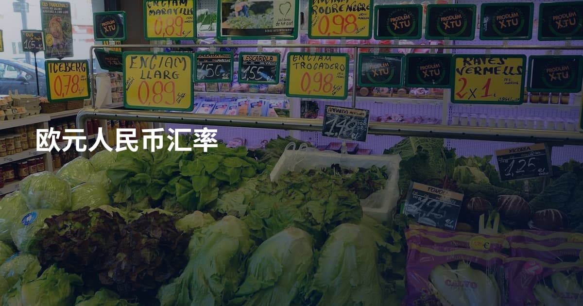 欧元人民币汇率