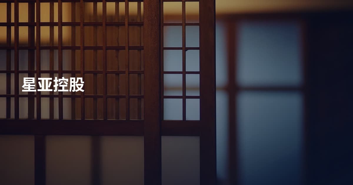 星亚控股