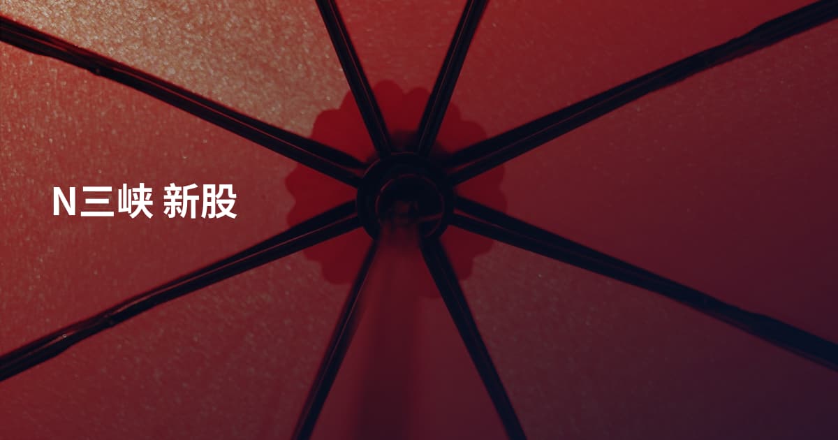 N三峡 新股