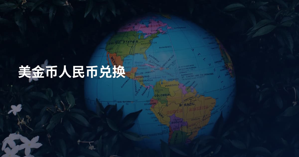 美金币人民币兑换