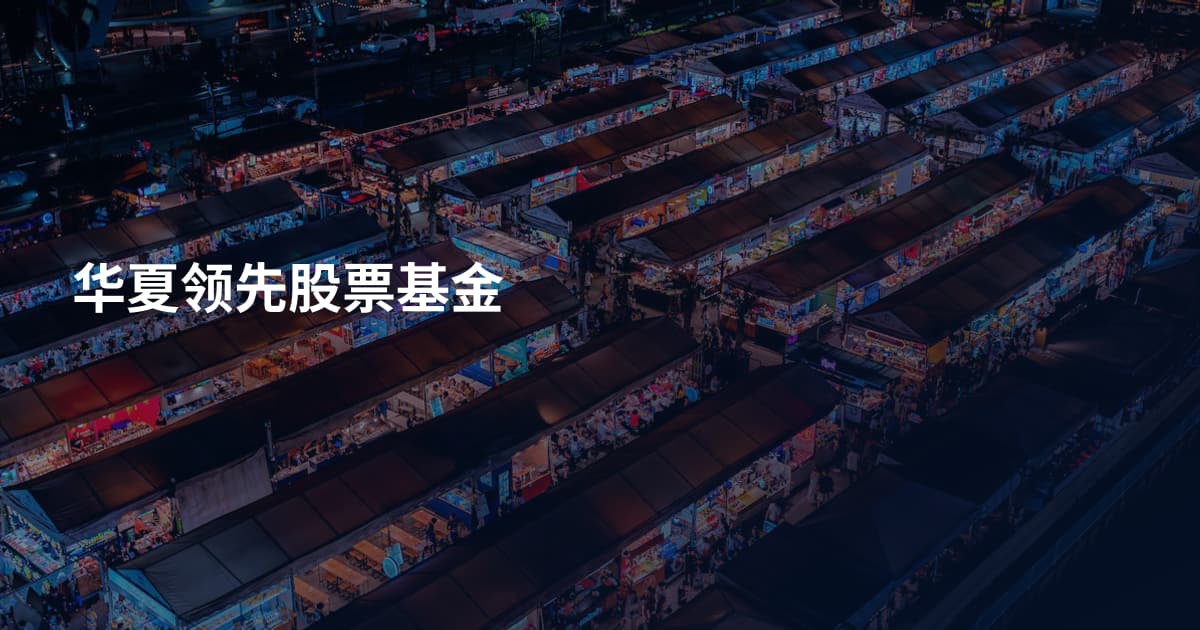华夏领先股票基金
