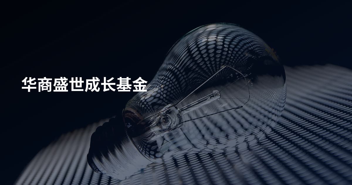 华商盛世成长基金